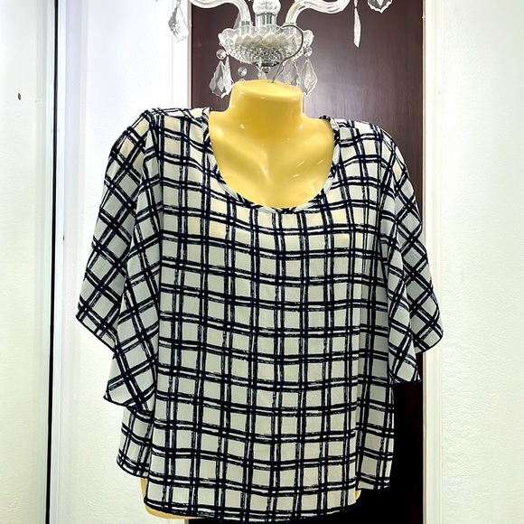 Bell Style Sleeves Blouse - Picture 1 of 6